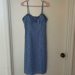 💐 Blue Floral Dress